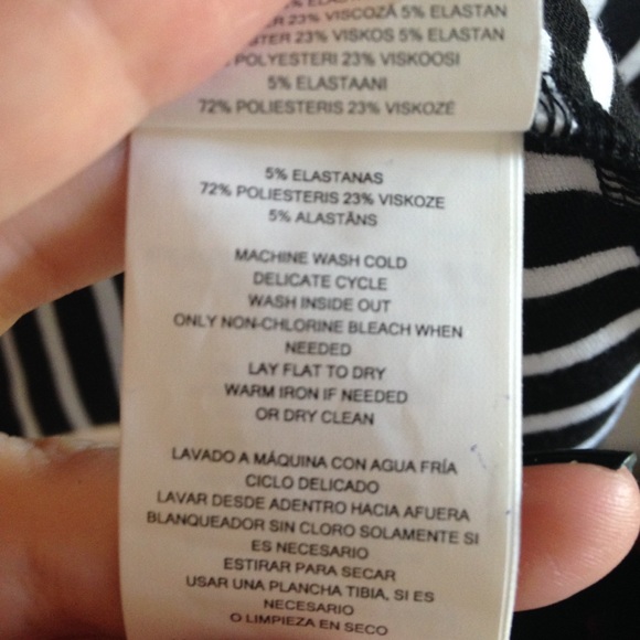 Plus Size Michael Kors Striped T-Shirt Dress - Picture 9 of 9